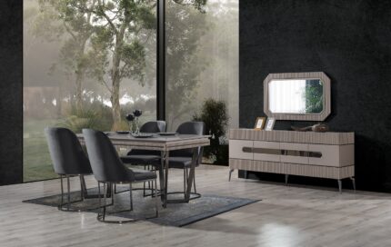 İNCİ MİMOZA YEMEK ODASI TAKIMI