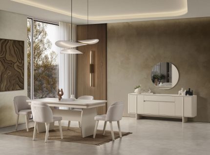 TAYVİZYON YEMEK ODASI TAKIMI